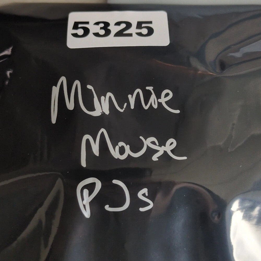 Disney Girl's Pink Minnie Mouse Print Pajamas Size L 10