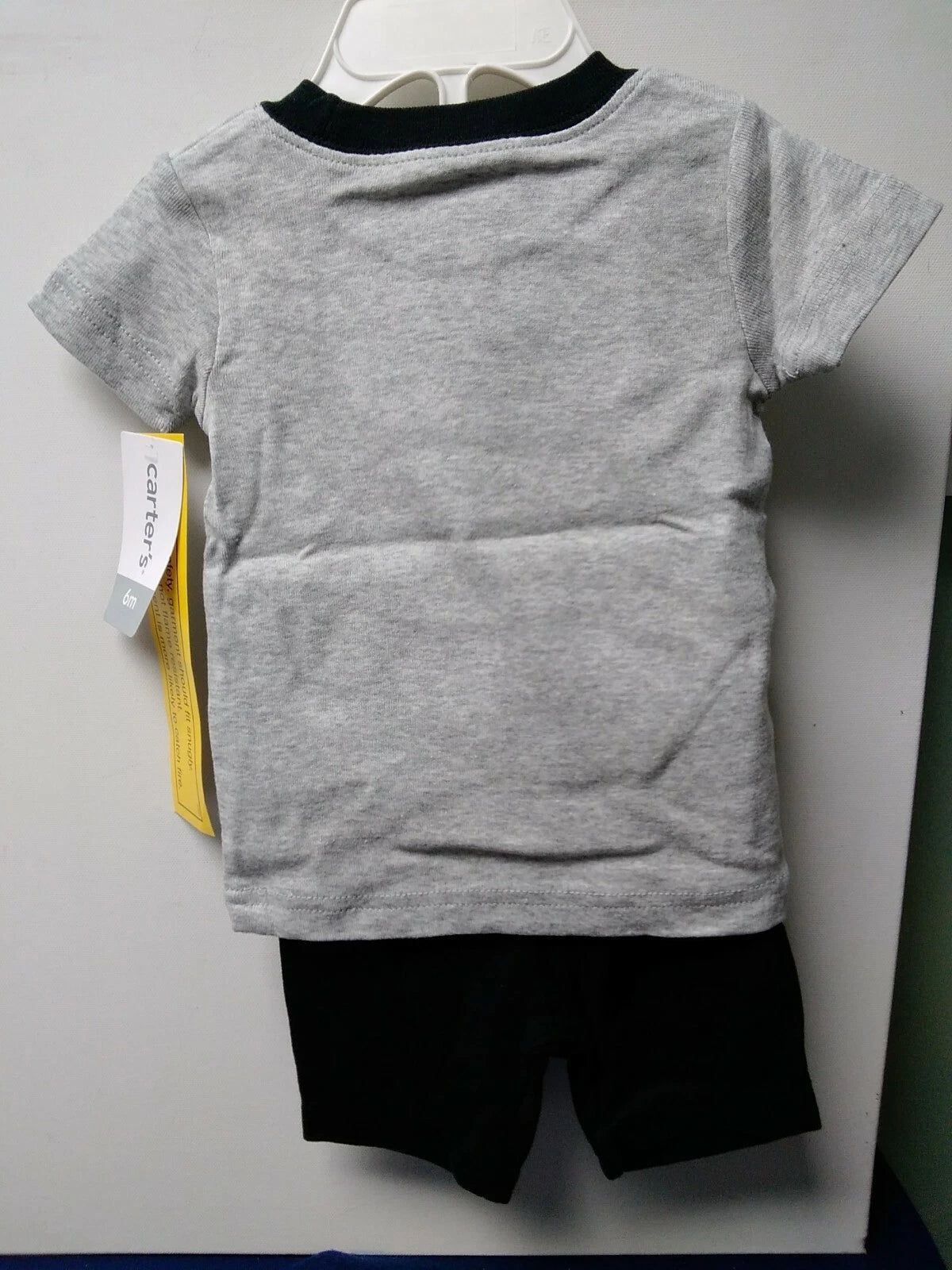 Carters Boys 4 Pcs Pajama Set 6 Months White/Navy/Gray Pirate 6 Months (652)