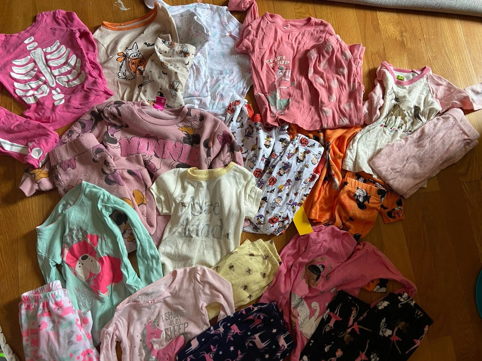 Girls 3T Long Sleeve Pajama Sets