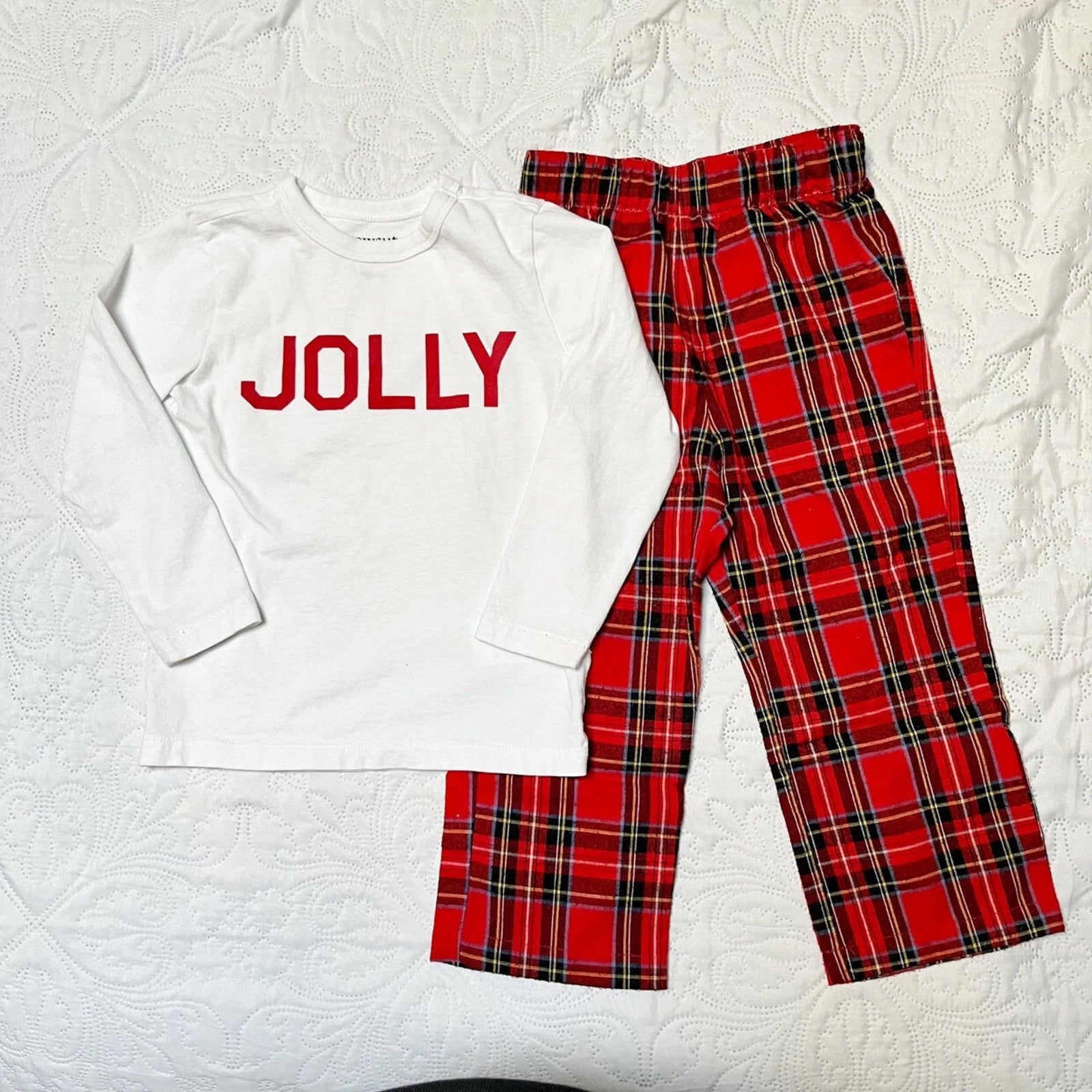 Crewcuts Holiday PJ Set Size 2-3