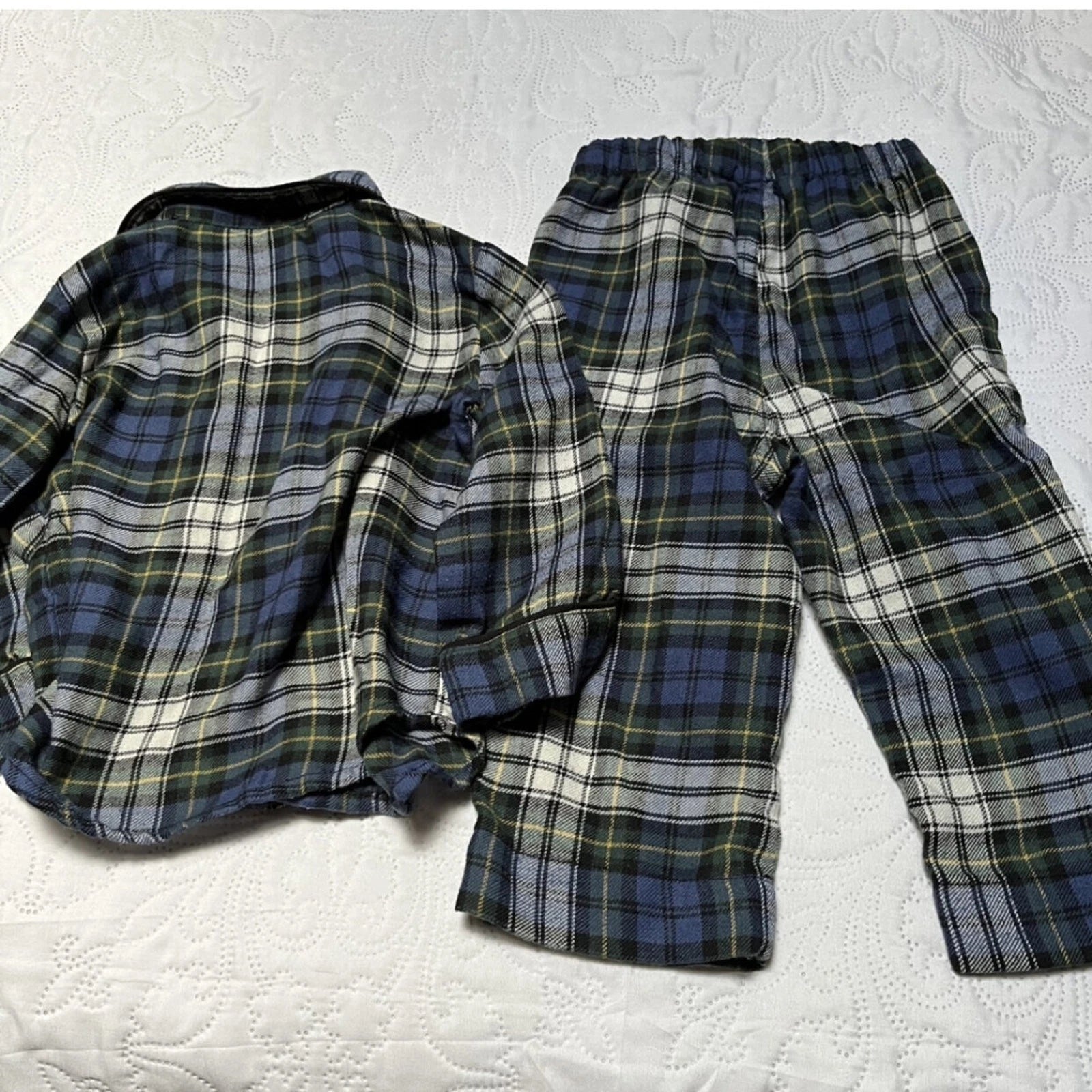 Gap Plaid Flannel PJ Set Size 18-24m