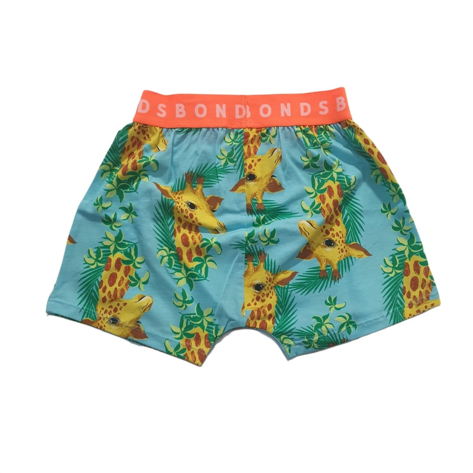 Bonds Baby Kids Sleep Short PJ Set Size 3 Unisex Boy Girl Blue Giraffe