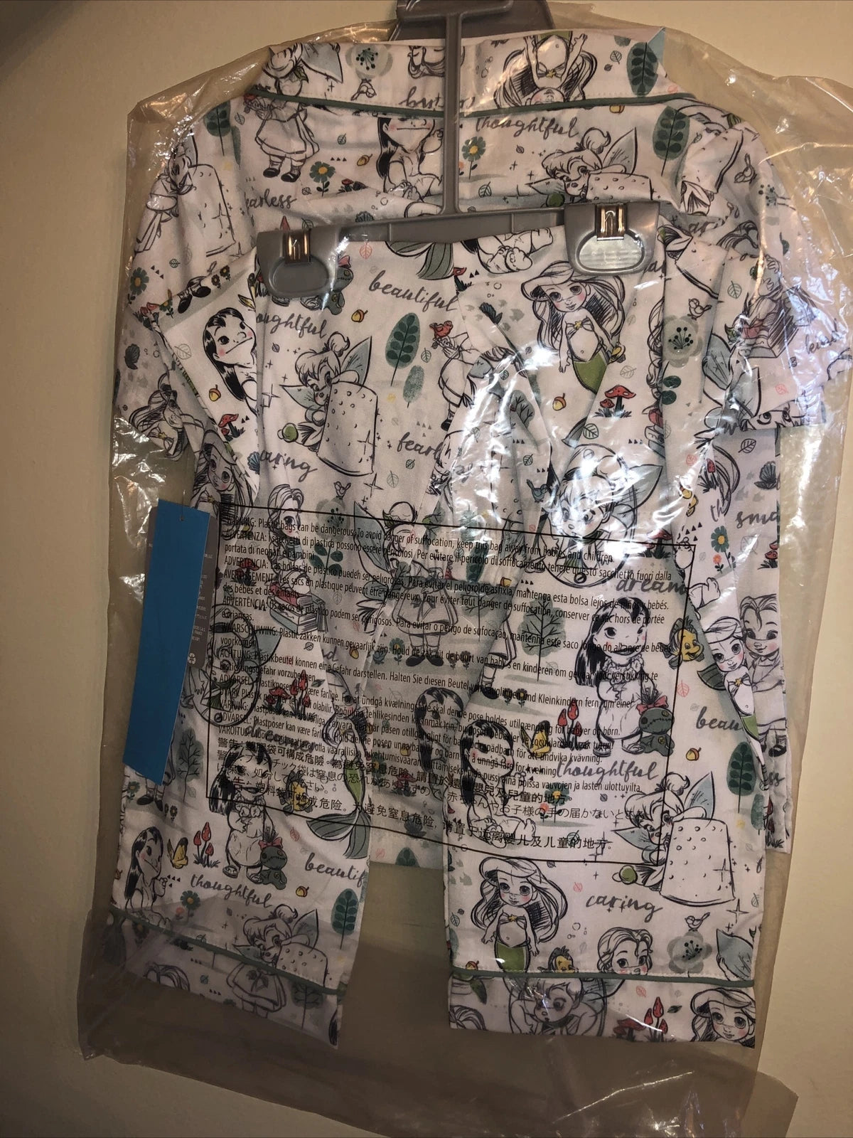 Disney Animators collection girl and doll PJ Set  (sz 3 & 4 Avail) Brand New