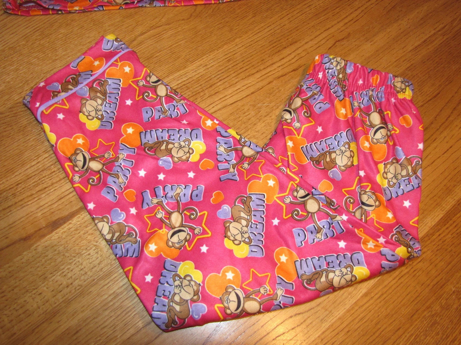 Girls Carter's 2 piece set PJ sleepwear pajama set Monkey Size 4 Girl's NWT*^