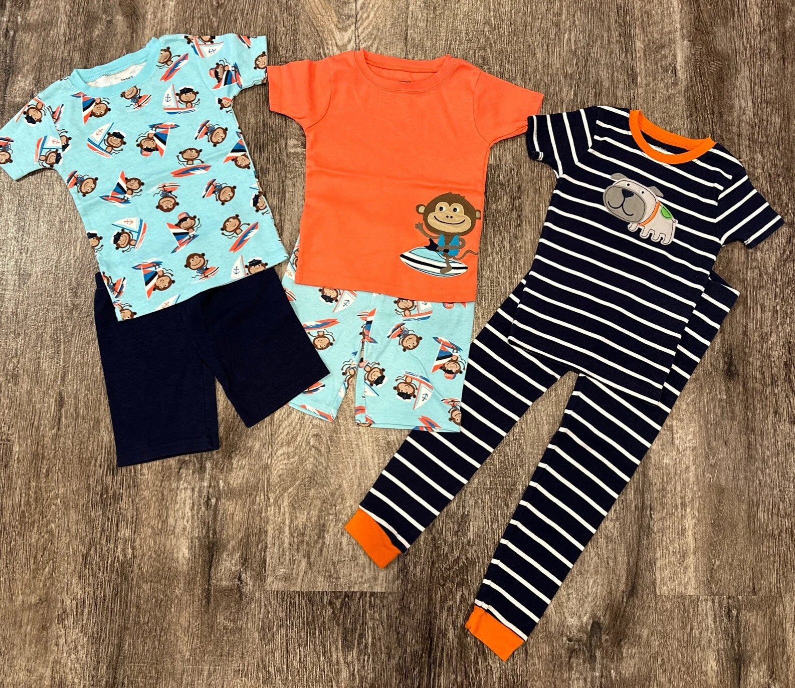 Carters 5T 6 Piece Pajama Set