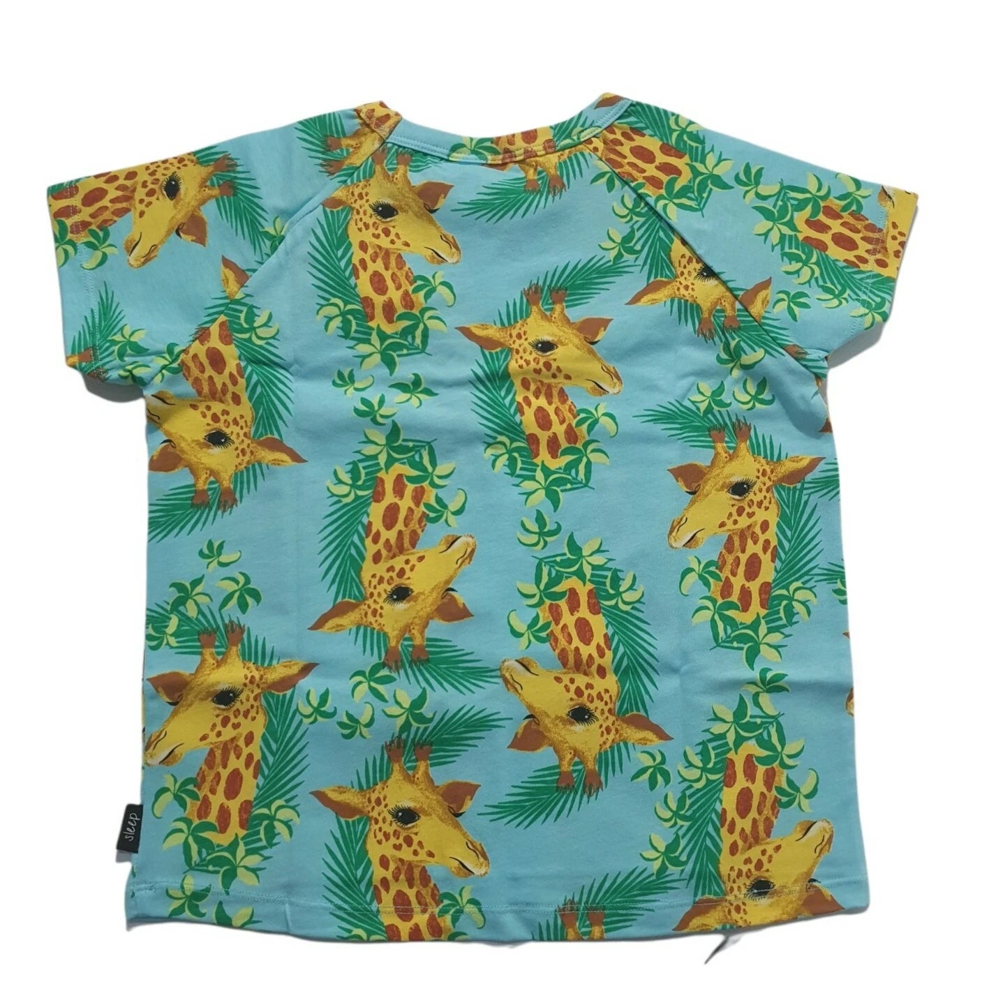 Bonds Baby Kids Sleep Short PJ Set Size 3 Unisex Boy Girl Blue Giraffe