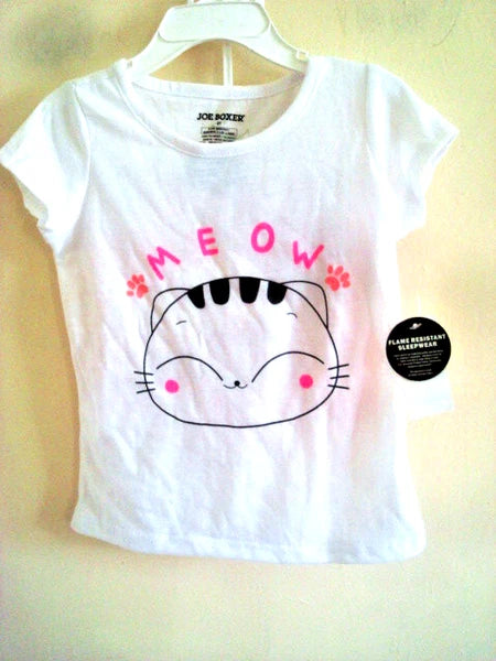 Girls Pajama Set  MEOW Size 3T NEW