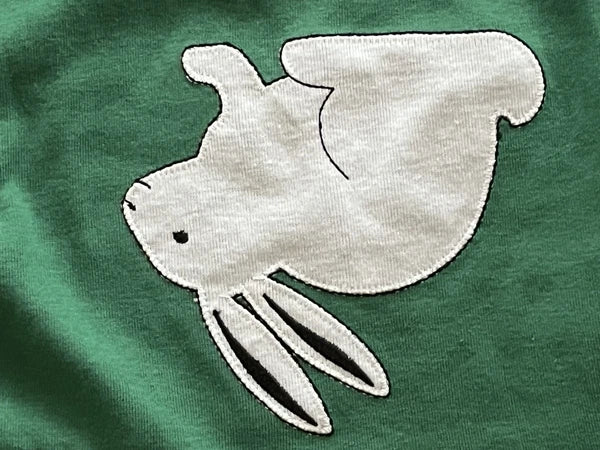 Leveret Unisex Kids Two Piece Cotton PJ’s Pajamas 10 Years Bunny Easter Green