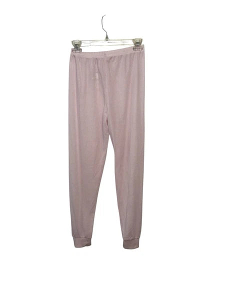 Children's Size Large Mossy Oak Pajama Set Pink Thermal Thin Long Sleeve