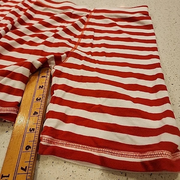 Gap Kids Marvel Pj Set Shirt Shorts 14 Spiderman Cotton Red White Stripes