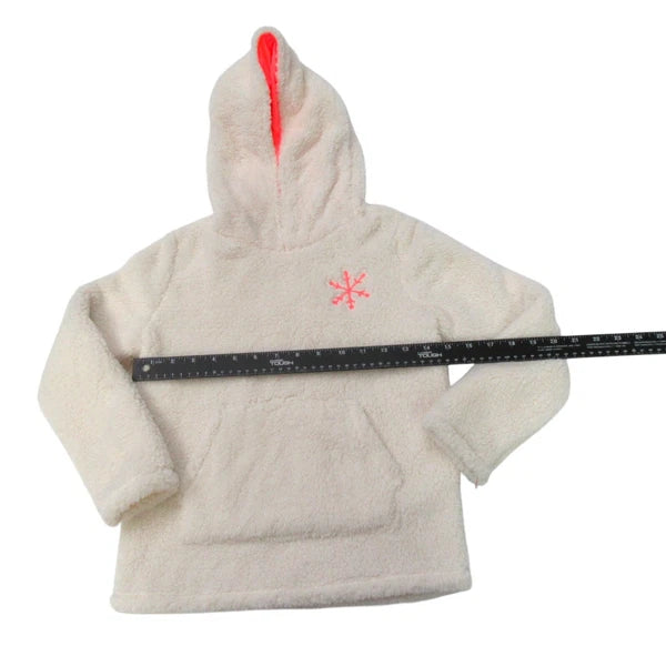 Cat & Jack Girls Size M 7-8 Unicorn Hooded Sweatshirt Pajama Pants Sleepwear Set