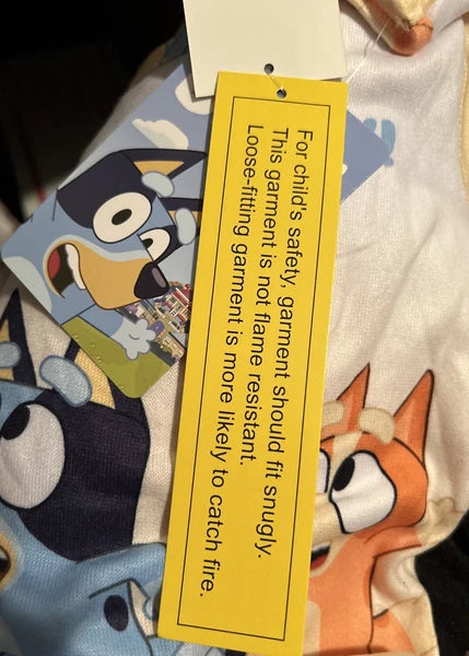 Girl's Toddler BLUEY   "Hooray And Go"  3- Piece Pajama Set Size 4T  NWT