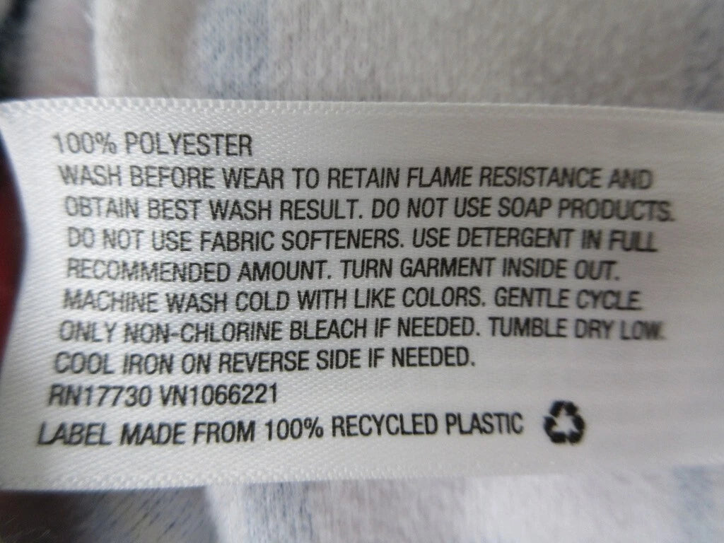 Wondershop Pajama Set Kids Unisex 10/12 Red Plaid Flannel Cozy Lounge Sleepwear