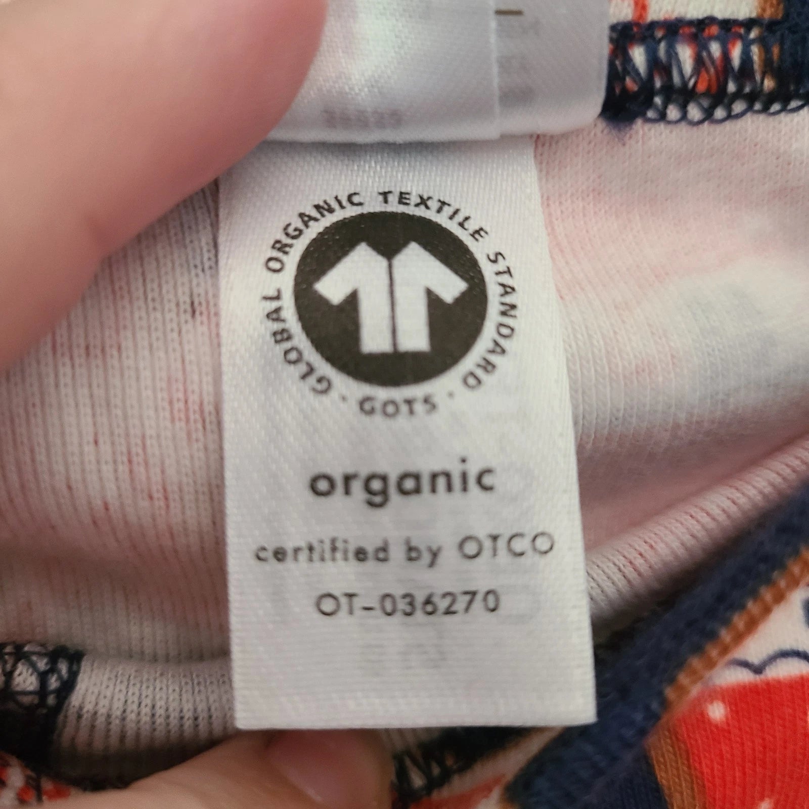 Hanna Andersson Christmas Gingerbread Organic Cotton Long John Pajamas Kids 12