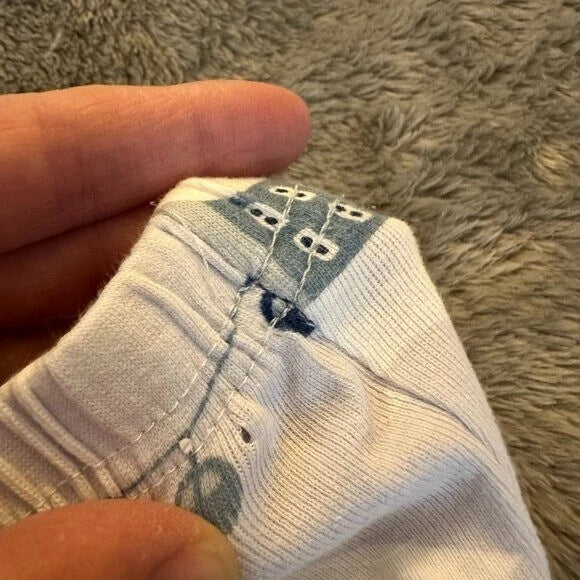 Garnet Hill Kids Holiday Winter Christmas Pajamas  Pajama Set Girl Boy 8 Ski