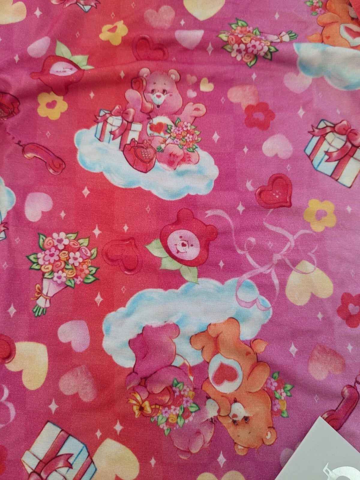 NWT Birdie Bean Care Bears Pink Cupid 2 Piece Pajamas Bamboo Size 6T