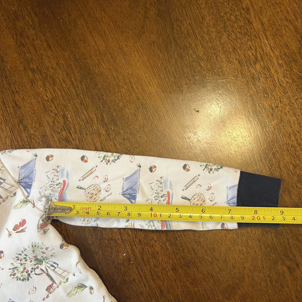 Smoky Camping Themed Pajamas Set - Kids Size 2T