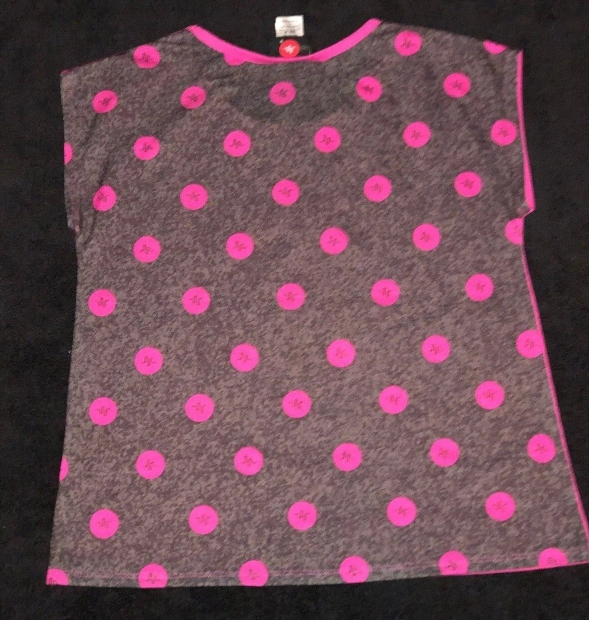 MUSICAL.LY PAJAMA SET SHORT SLEEVE TOP WITH PANTS KID GIRLS SZ M