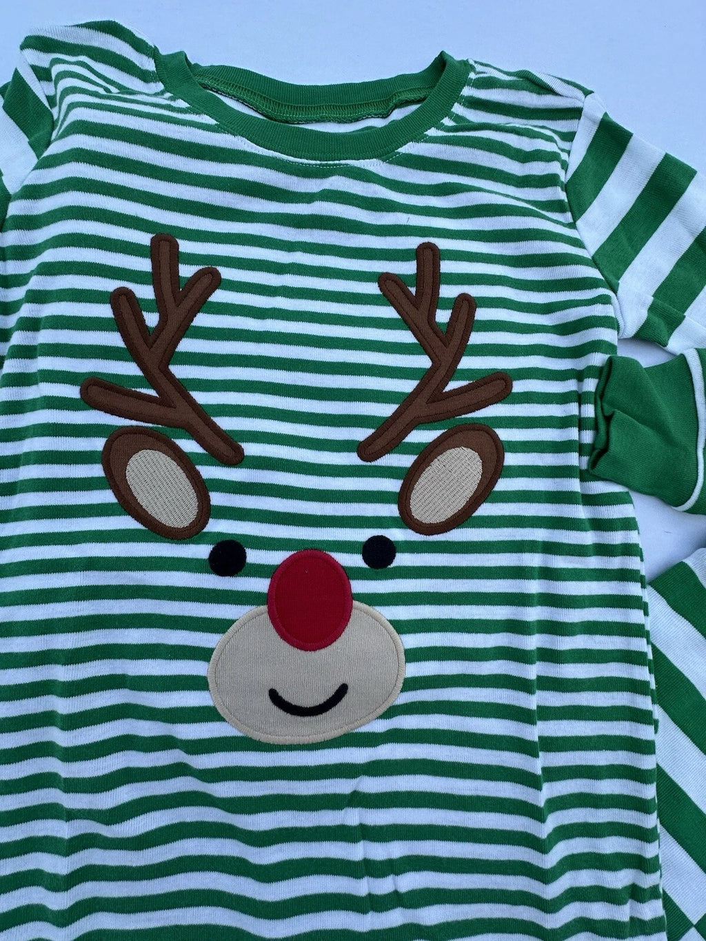 The Children’s Place Christmas Rudolph Pajamas. Boy Girl Unisex 3-6 Mo. NWT