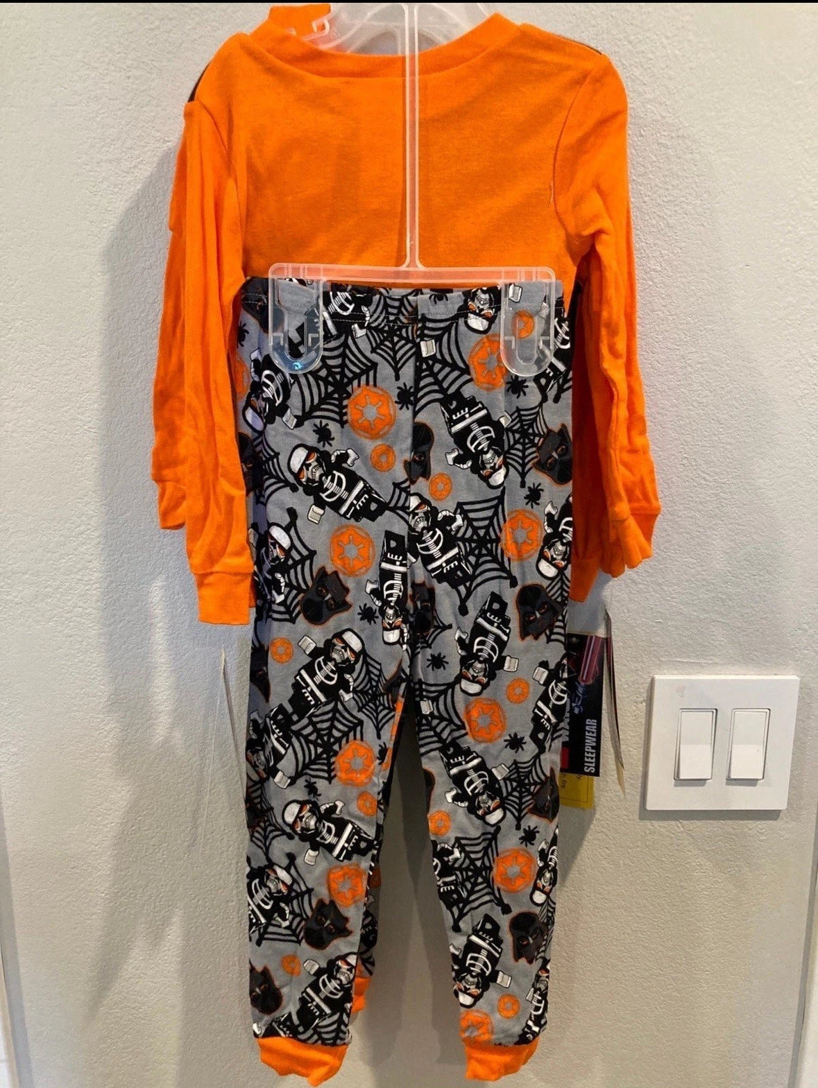 Star Wars Halloween Pajama Set 4T