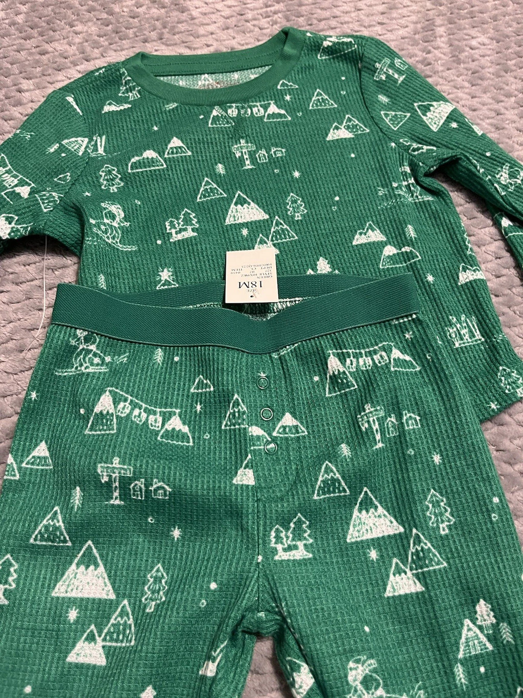 Wondershop Toddler 2 Pieces Set Pajama Size 18 M