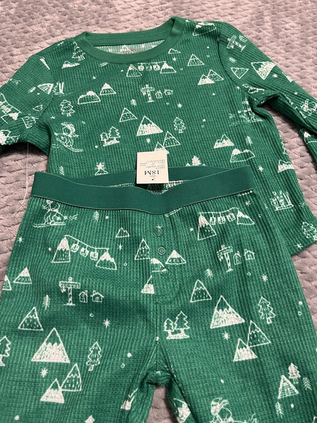 Wondershop Toddler 2 Pieces Set Pajama Size 18 M
