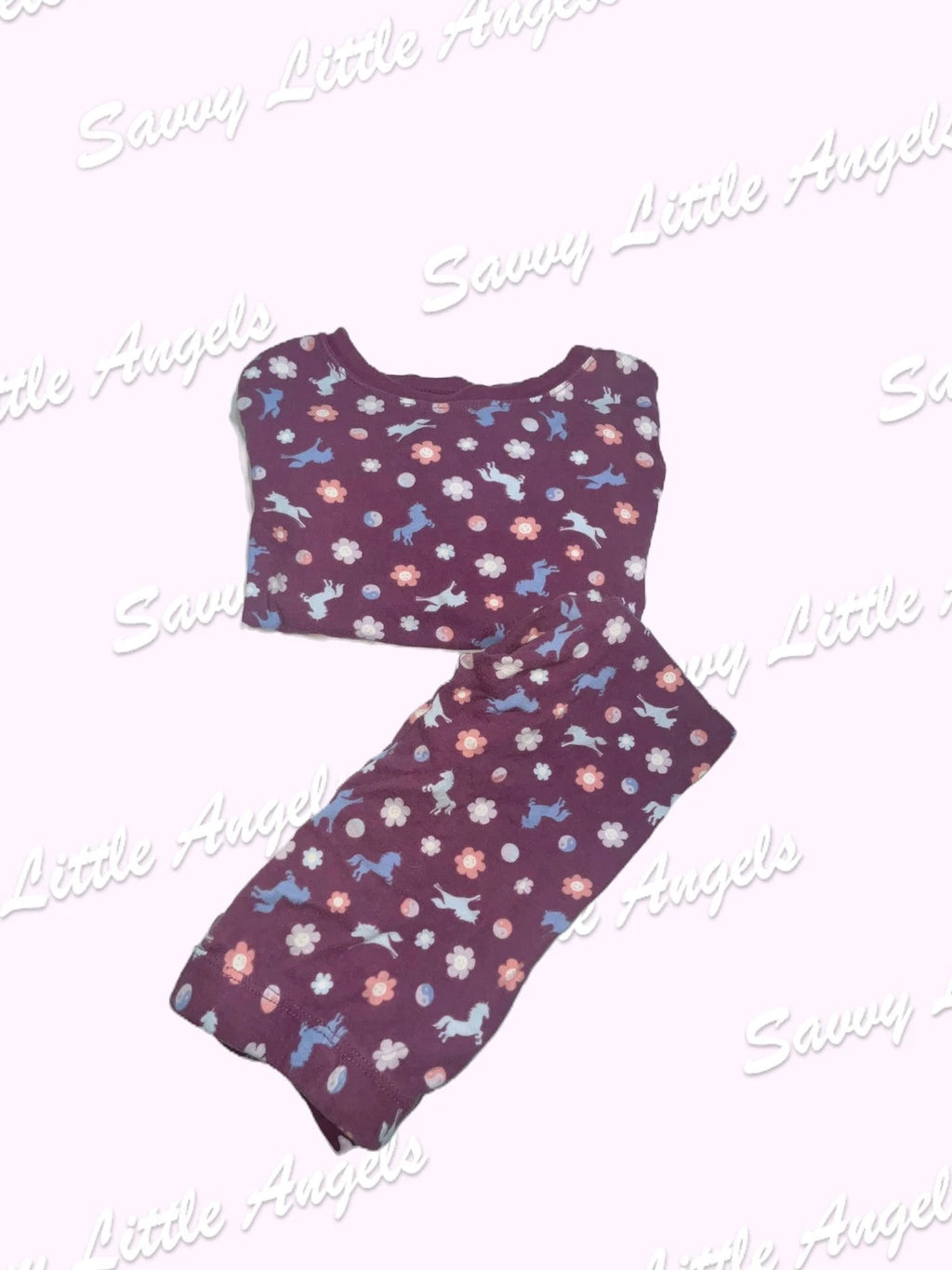 5T Purple Pajama Set