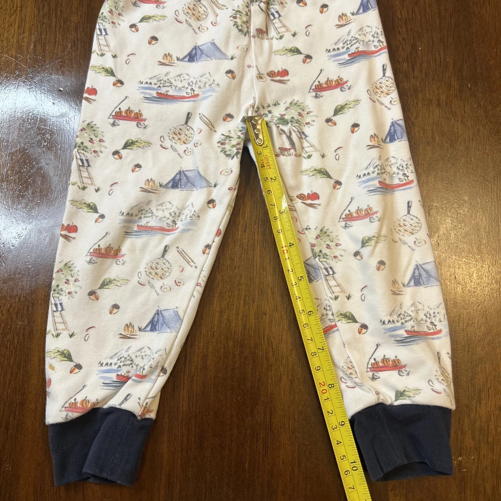 Smoky Camping Themed Pajamas Set - Kids Size 2T