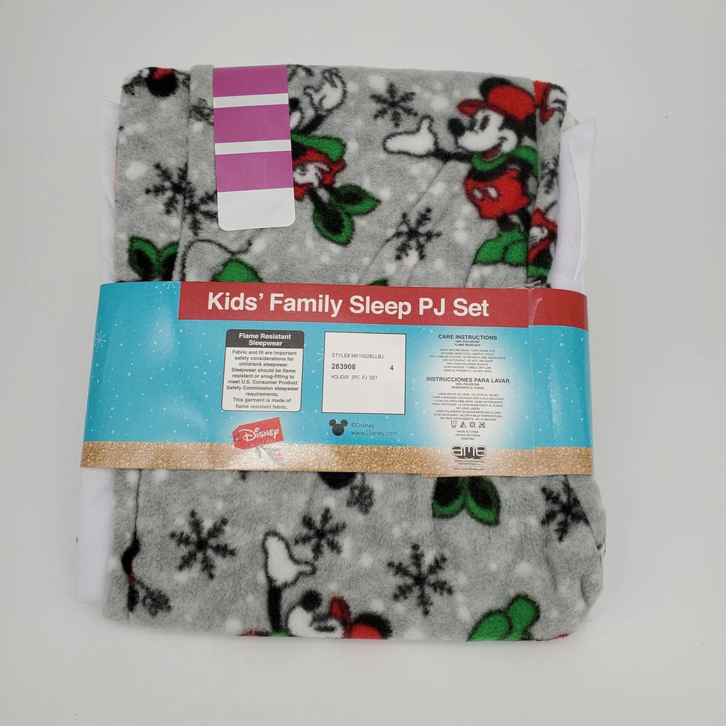 Disney Mickey Mouse Unisex Kids PJ Set Size 2T
