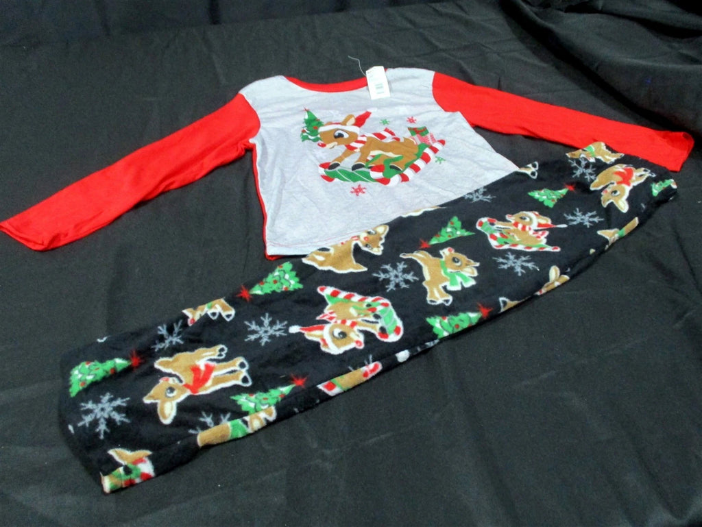 Rudolph Kids Christmas Pajama Set -Rudolph Size 8