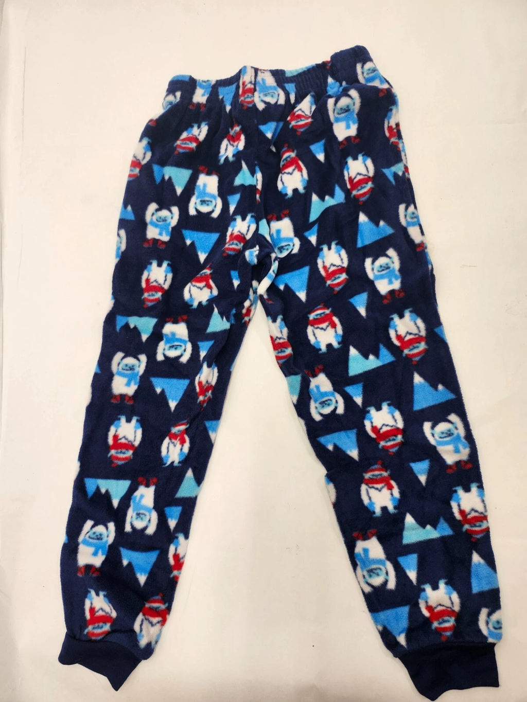 Member's Mark 4T  Boy's  Red/Blue Fleece 3 Piece Pajama Set New!