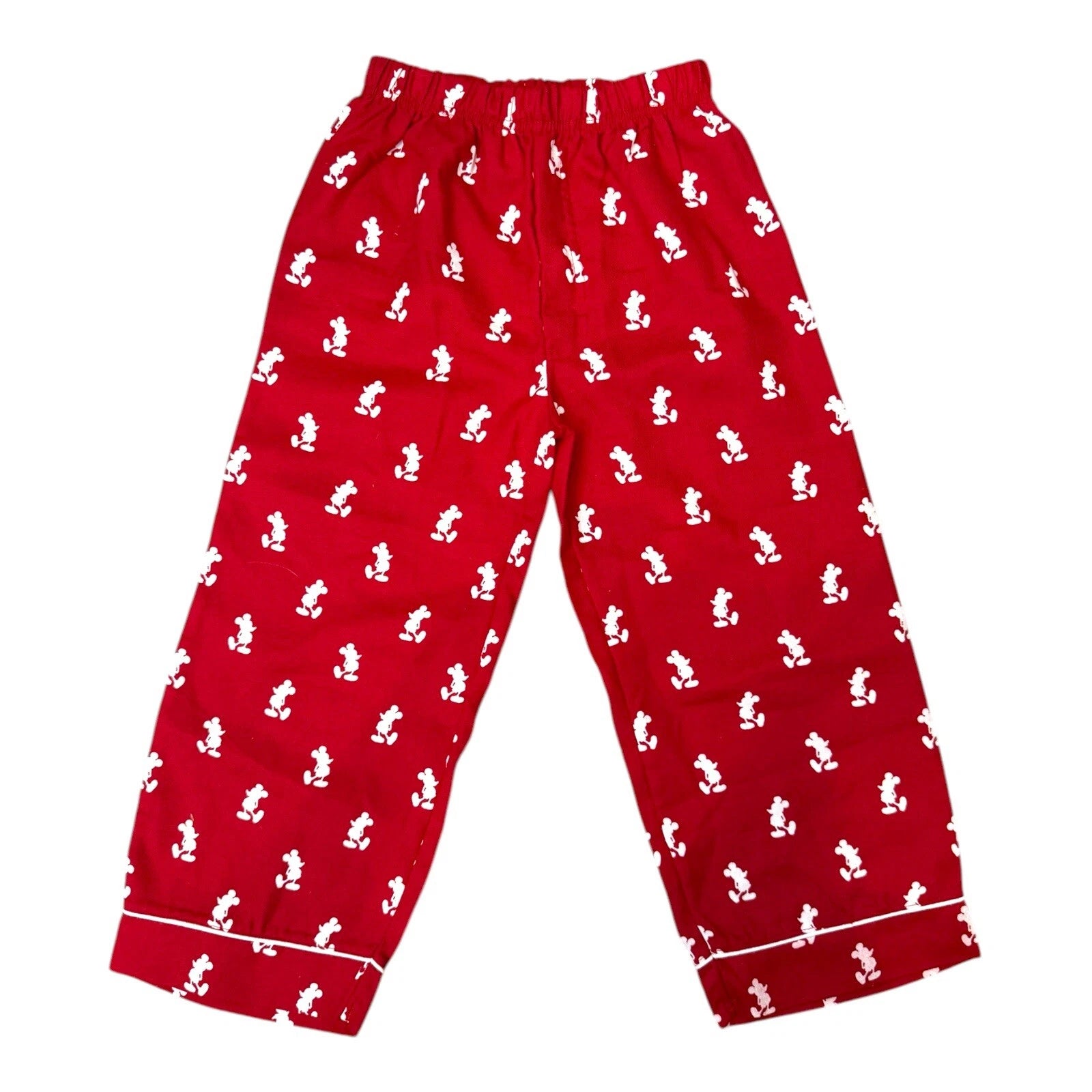 NWT New Disney Store Mickey Mouse Red Pajama Set Kid’s Unisex Size 5/6