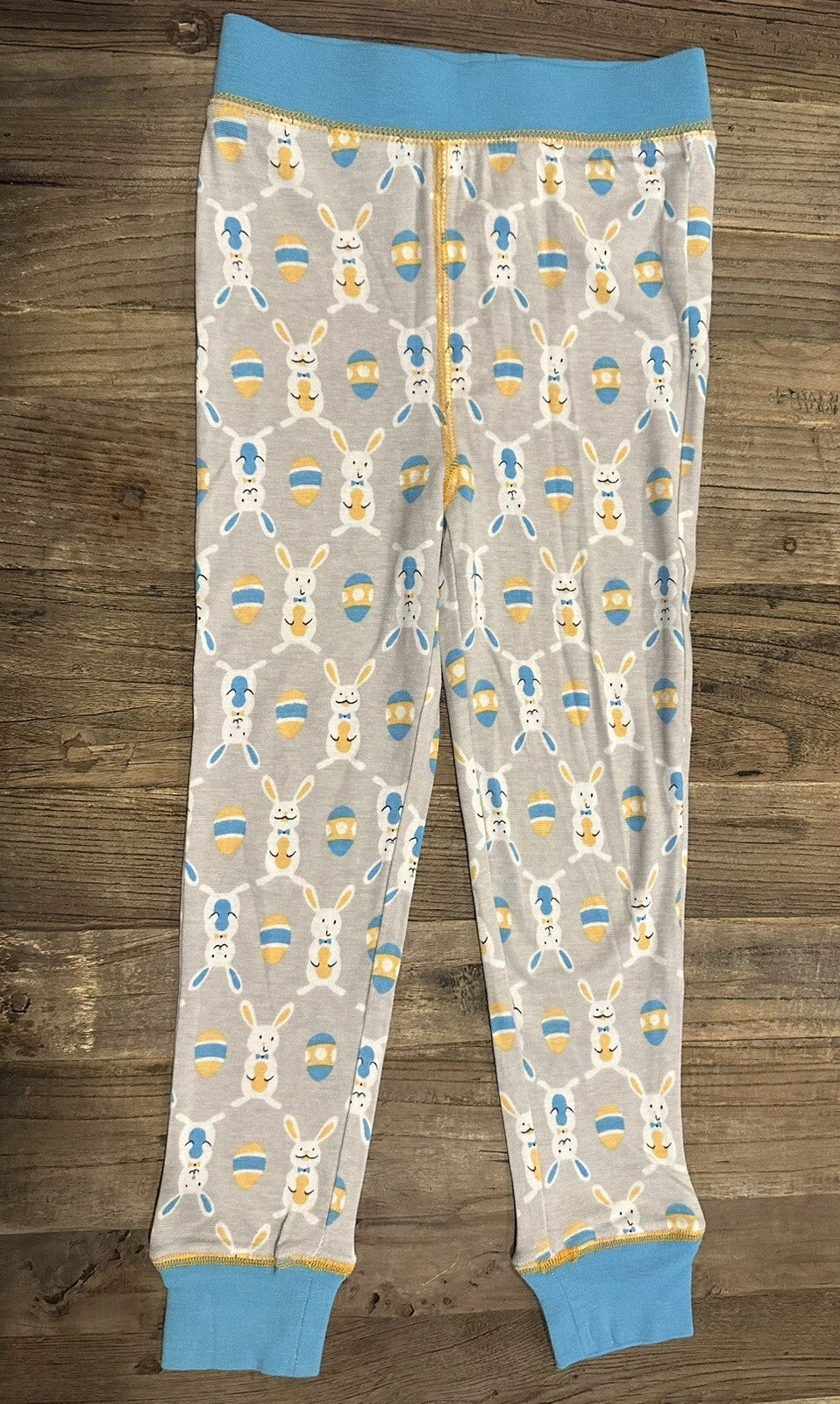 Munki Munki Boys Easter Bunny Pajama Set Size 4 NWT