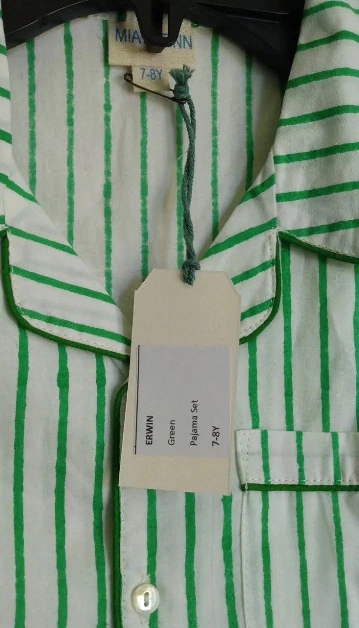 Mia And Finn Cotton Pajama Set Size 3-4Y