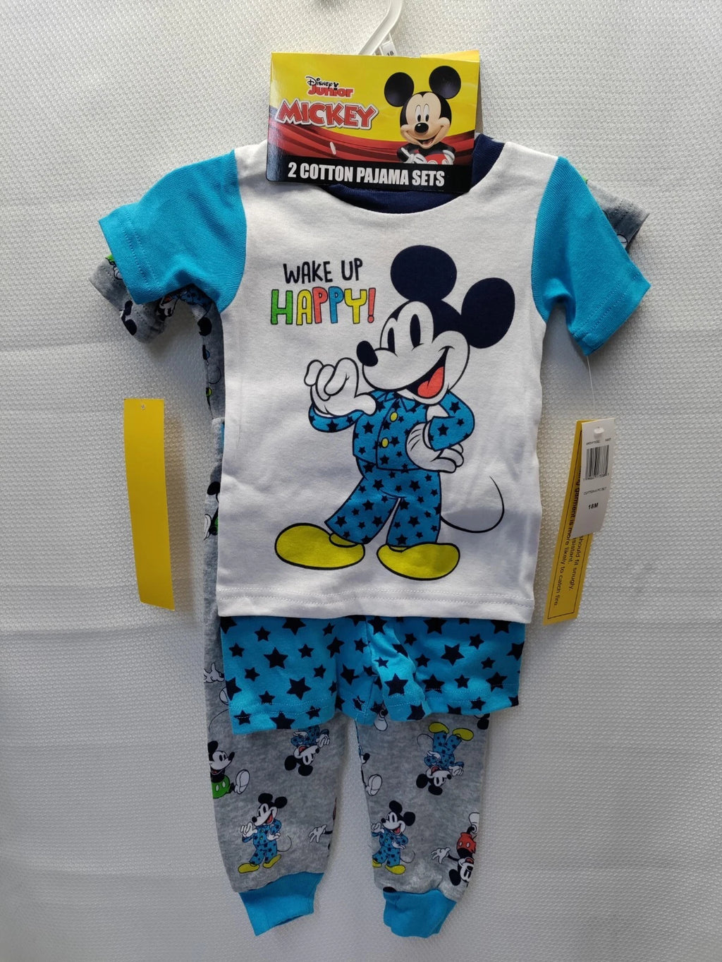Disney Junior Mickey Mouse Clubhouse Cotton Pajama Sets