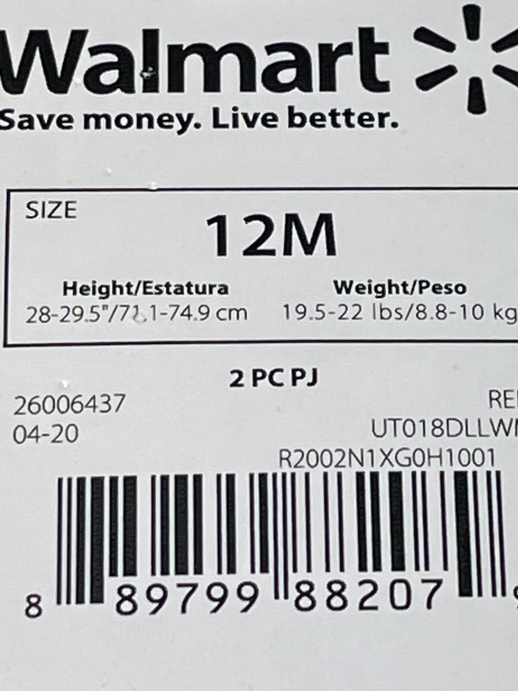 12M Child Baby Yoda Christmas Galaxy Mandalorian Long Sleeve Pant Pajama Set PJs