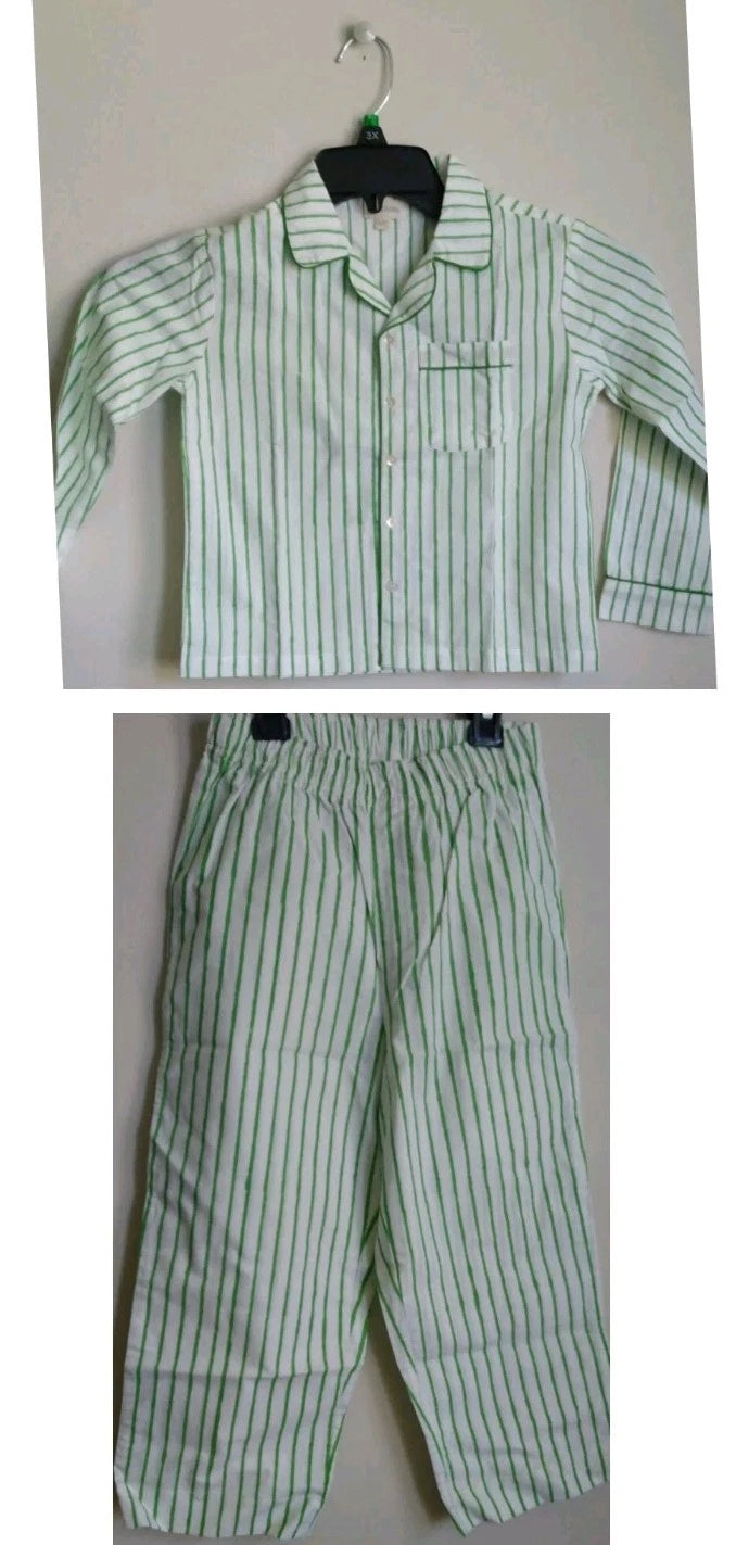 Mia And Finn Cotton Pajama Set Size 3-4Y