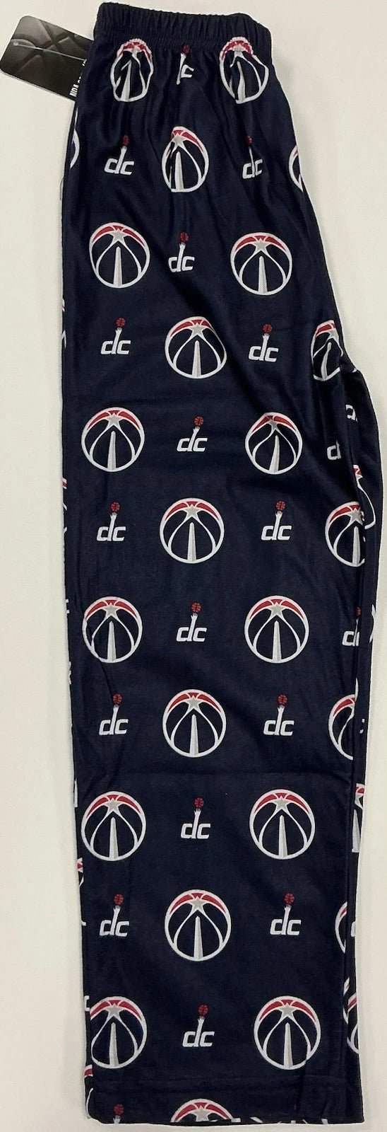 NBA Ultra Game Kids Washington Wizards 2-Piece Fleece PJ Set, Navy, Size 8