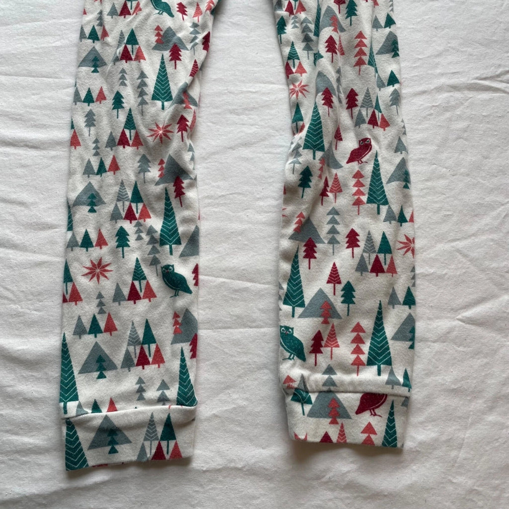 Tea Collection Kids Winter Woodland Pajama Set Size 8