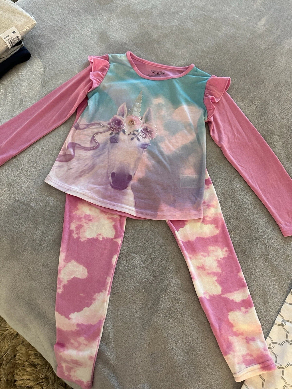 Pink girl pajamas Set Sainteve size 7