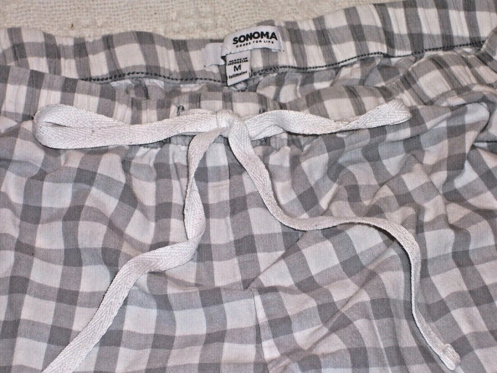 (S138)-Sonoma Intimates-2 Pc Pajama Set-Size Girls Junior M & Purple Sleep Mask