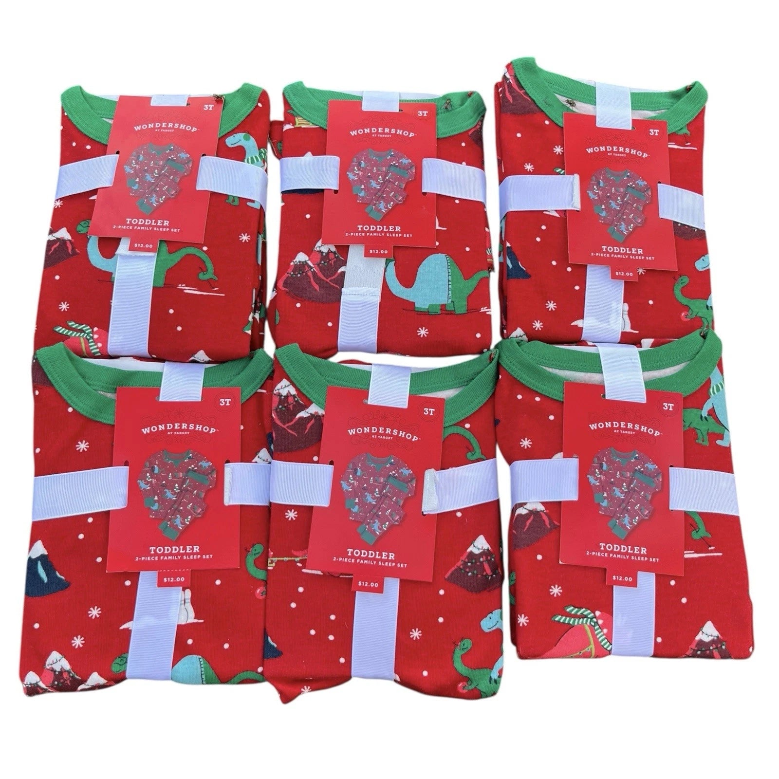 New With Tags Wondershop By Target Toddler Christmas Pajamas Size 3T