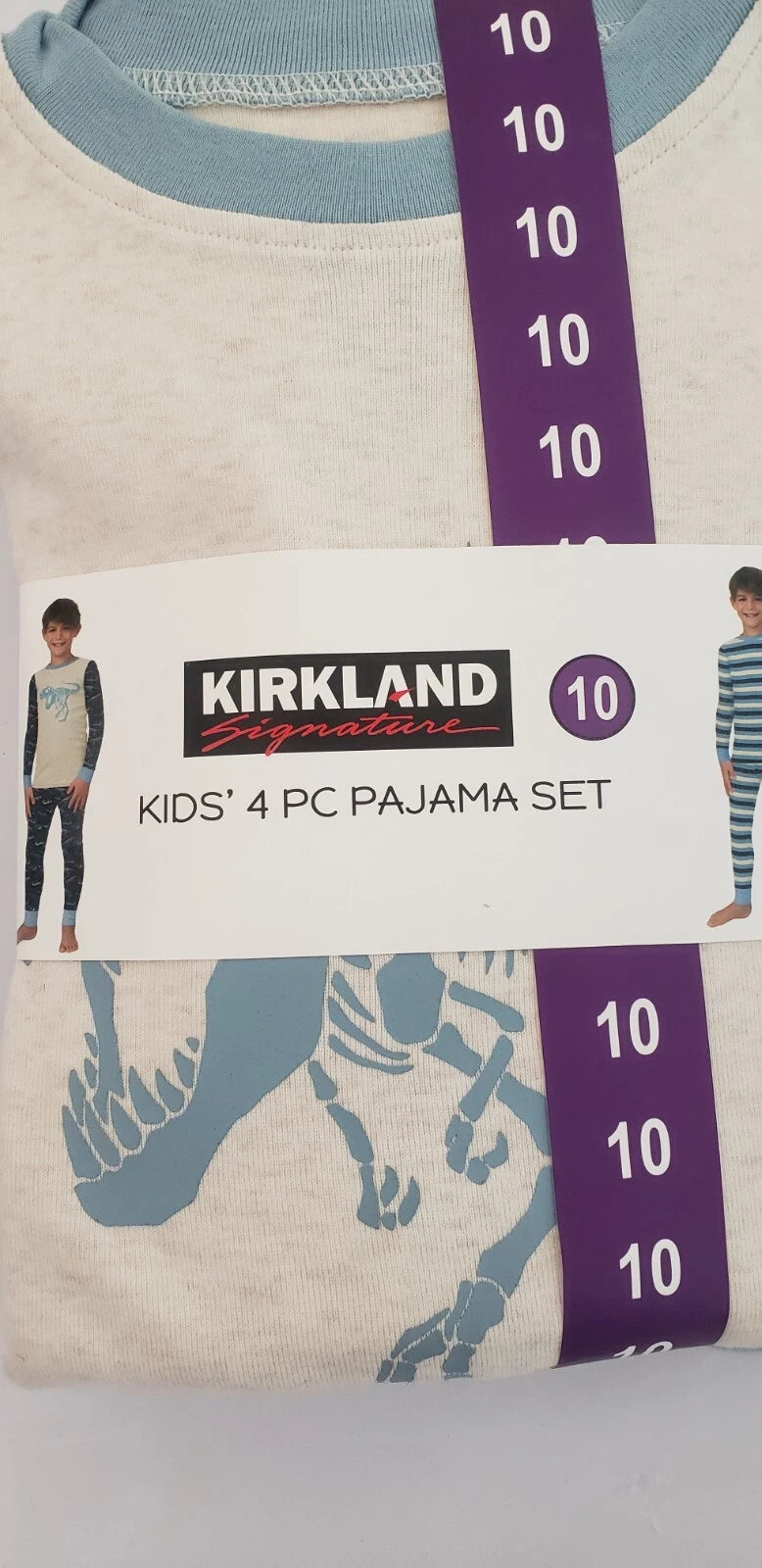 Kirkland kids Pyjama 4p Set 10 years  New