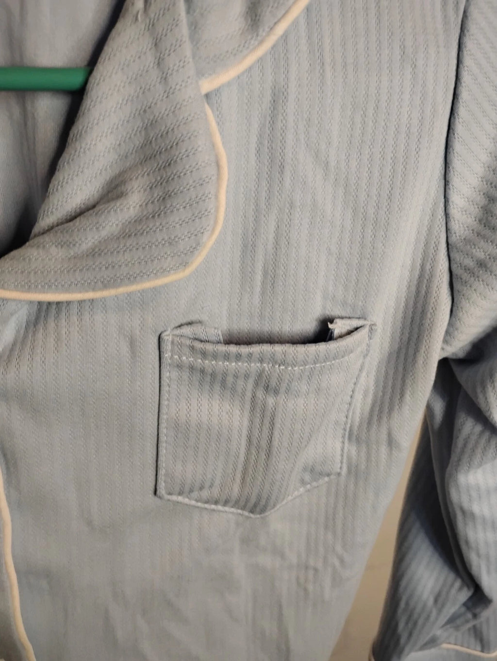 Unisex Very Soft Kids Blue Pajamas Set Size 130 (Kids age 7-8) NEW