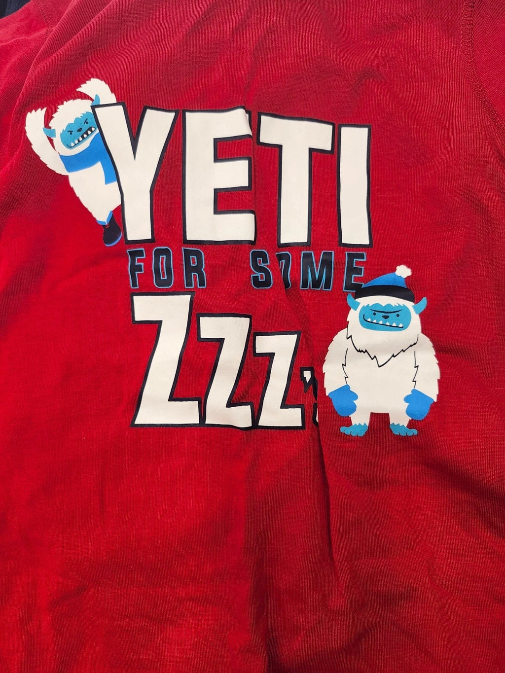 Member's Mark 4T  Boy's  Red/Blue Fleece 3 Piece Pajama Set New!