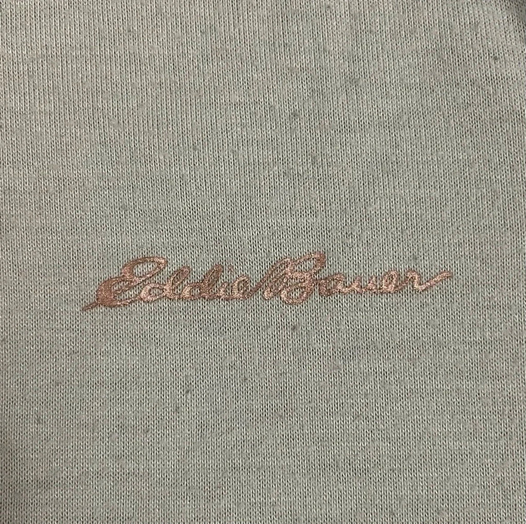 Eddie Bauer 2 Piece Pajama Set Girls Small 7/8 Blue White Clouds