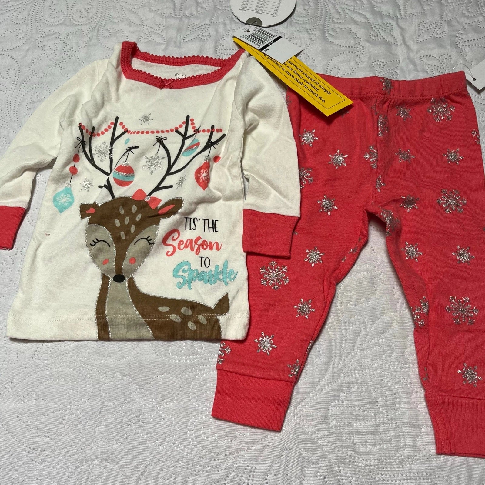 NWT Koala Kids Holiday PJ Set Bundle Size 12m