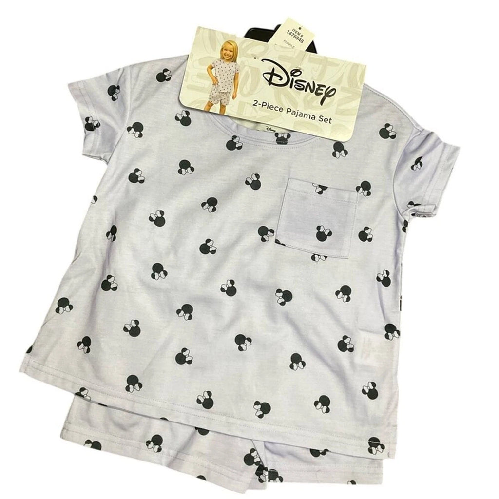 Disney Girl’s Pajamas Sleepwear Purple 2 Piece Set Size 4T NWT
