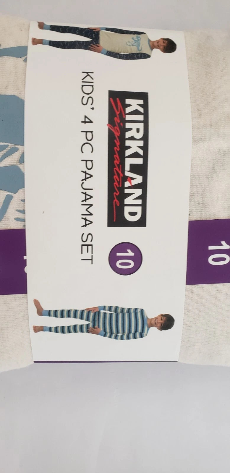 Kirkland kids Pyjama 4p Set 10 years  New