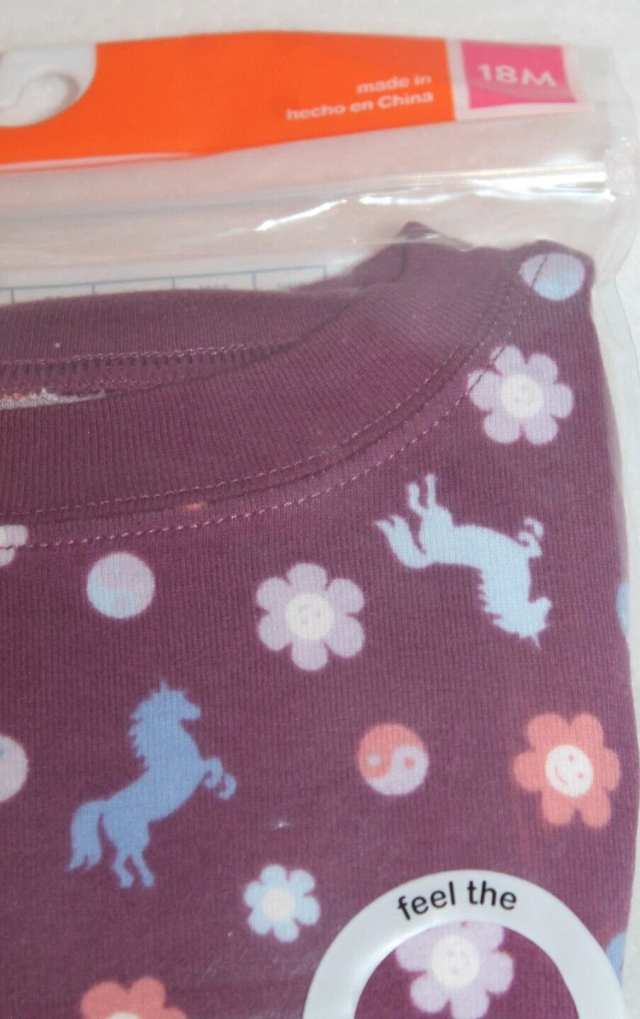 New in Package Wonder Nation 2 Piece Pajama Set Size 18M